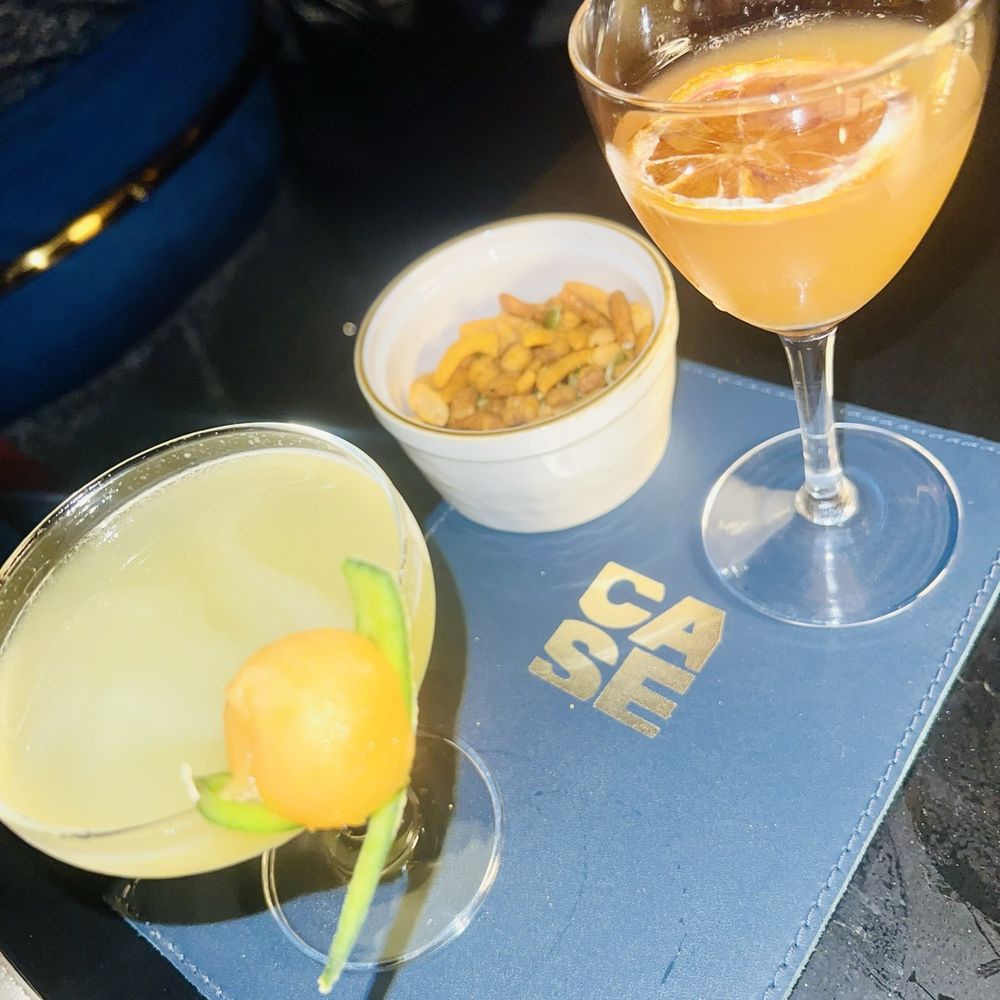 CASE Chocolates - Shiso Sunset (left) and  Golden Orchard (right) - Speakeasies Near Me - Houston, Texas