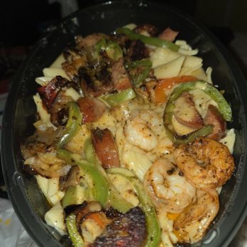 Applebee's Grill + Bar - Shrimp, sausage, onions, peppers over penne pasta - American Near Me - Memphis, Tennessee Applebee's Grill + Bar - Shrimp, sausage, onions, peppers over penne pasta - American Near Me - Memphis, Tennessee