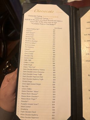 Menu photo 1 Bar Harbor Cheesecake St Augustine, FL