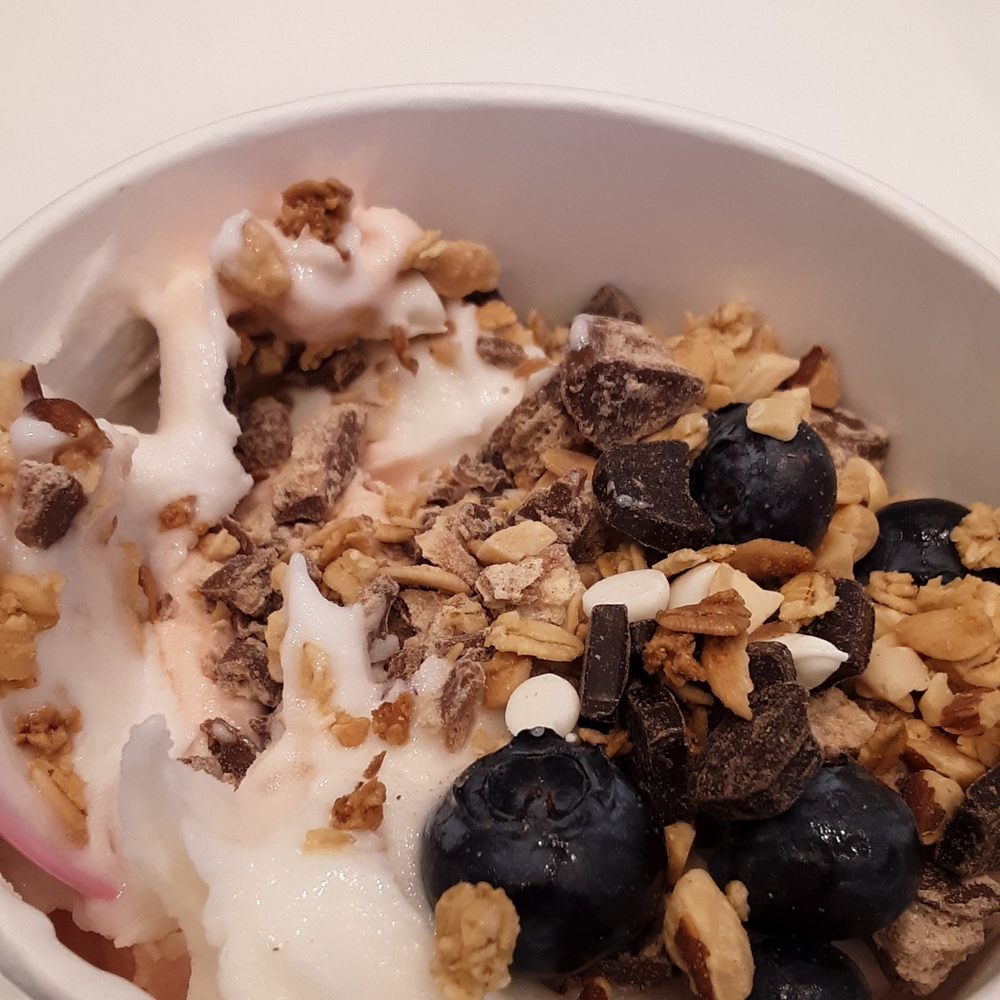 Yogurtland - Plain, toasted coconut, and guava pineapple - Ice Cream & Frozen Yogurt Near Me - Los Angeles, California