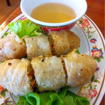 Pho Ha Long - Fried Vietnamese egg roll you get with the soup special. - Vietnamese Near Me - San Antonio, Texas