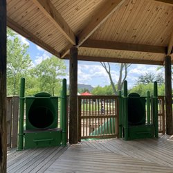 Sensory Garden Playground - Tunnel slides