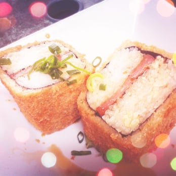 Da Kitchen Maui - fried spam musubi! - Hawaiian Near Me - Kihei, Hawaii Da Kitchen Maui - fried spam musubi! - Hawaiian Near Me - Kihei, Hawaii