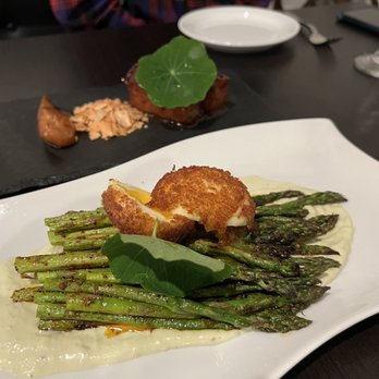 LASO - Asparagus with Crispy Egg - Himalayan/Nepalese Near Me - American Canyon, California
