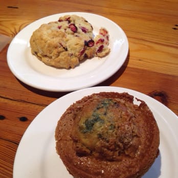 Haley House Bakery Café - Blueberry muffin and cranberry scone - Bakeries Near Me - Roxbury, Massachusetts