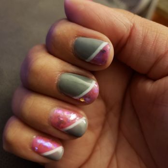 C & L Nail Shop - Just got my nails done with these fancy flakes! LOVE IT! see Cathy she'll work her magic! - Nail Salons Near Me - Pasadena, California