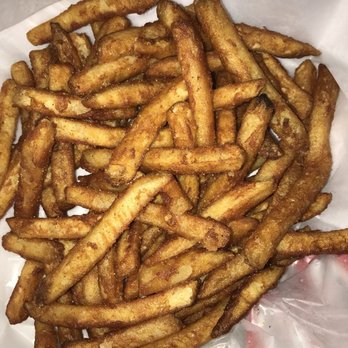 Bajas Tex Mex Grill - Cajun Fries - my favoriteeeee!! And a large amount too. - Tex-Mex Near Me - Providence, Rhode Island