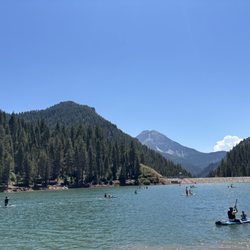 Tibble Fork Reservoir - View from the 'beach'