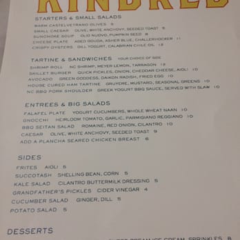 Kindred Restaurant - New American Near Me - Davidson, North Carolina Kindred Restaurant - New American Near Me - Davidson, North Carolina