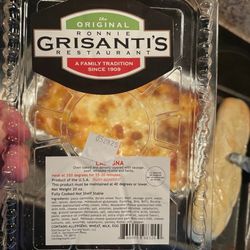 Go Grisanti - Take and bake Beef Lasagna w/ Meat Sauce
