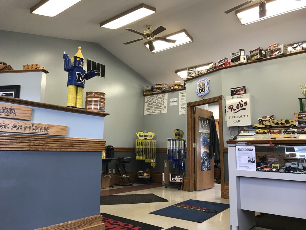 ROB’S TIRE & AUTO CARE Updated October 2024 13 Reviews 24069 W McGillen Ave, Mattawan