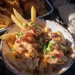 Palm Plaza Cafe At Jacksonville Zoo - Buffalo chicken fries....delicious!