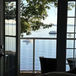 Atlantic Oceanside - View out the patio door.