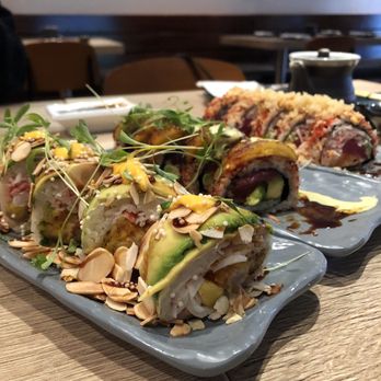 Kae Sushi - Miami roll and Volcano roll - Sushi Bars Near Me - Coral Gables, Florida Kae Sushi - Miami roll and Volcano roll - Sushi Bars Near Me - Coral Gables, Florida