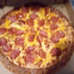 Little Caesars Pizza - The sad picture of the new pizza promotion.