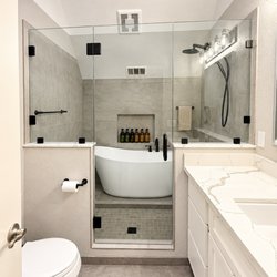 R&R Glass - Nice job with the bathtub shower combo