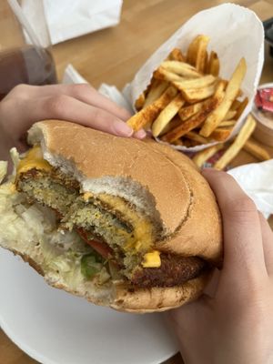 Falafel Burger by null
