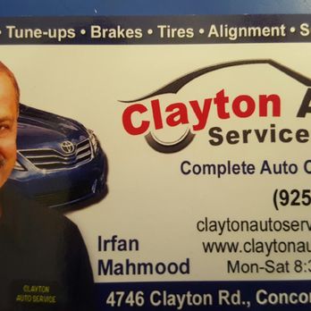 Clayton Auto Service - Auto Repair Near Me - Concord, California