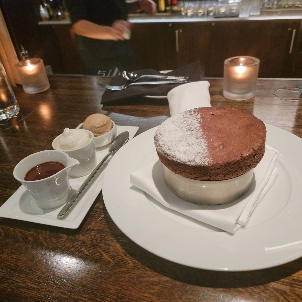 CUT Lounge - Souffle dessert. - Lounges Near Me - Beverly Hills, California CUT Lounge - Souffle dessert. - Lounges Near Me - Beverly Hills, California