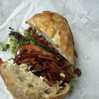 Waterside Market - Amazing BLT with so much delicious bacon. - Breakfast & Brunch Near Me - Vineyard Haven, Massachusetts