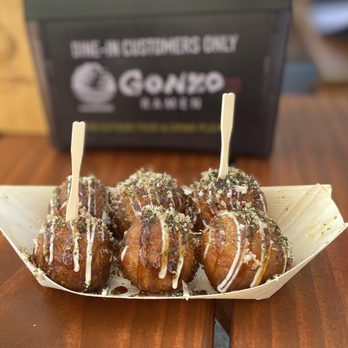 GONZO!  - Takoyaki $9 - Ramen Near Me - Carlsbad, California