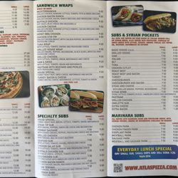 Menu as of 12/2023