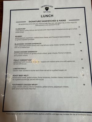 Menu photo 4 Dry Fly Cafe Port Orchard, WA
