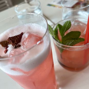 Woto - two glasses of watermelon and mint - Sushi Bars Near Me - George Town, Florida Woto - two glasses of watermelon and mint - Sushi Bars Near Me - George Town, Florida