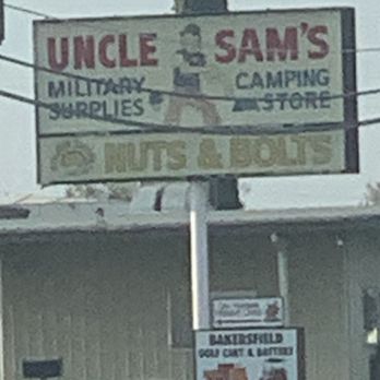 Uncle Sam's - Cool sign - Sporting Goods Near Me - Bakersfield, California Uncle Sam's - Cool sign - Sporting Goods Near Me - Bakersfield, California