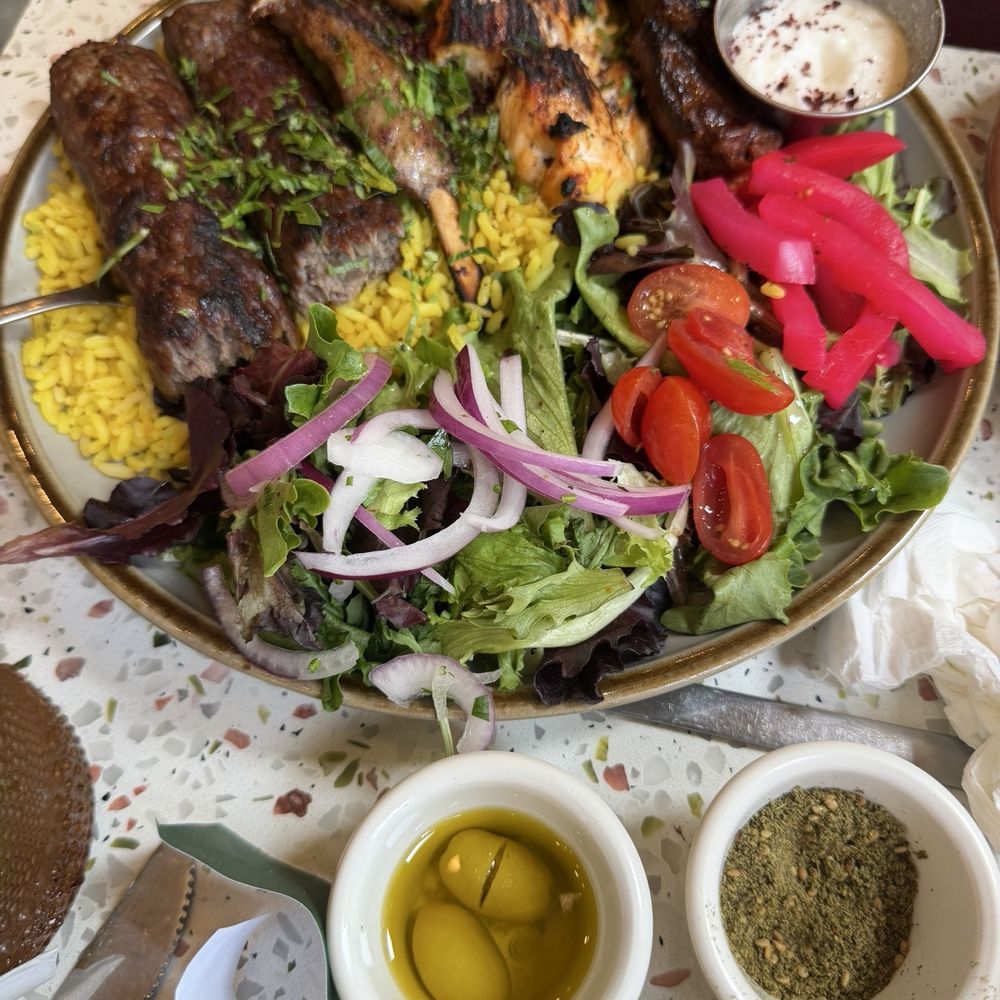 Mixed grill. Cooked to perfection Mixed grill. Cooked to perfection