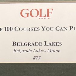Belgrade Lakes Golf