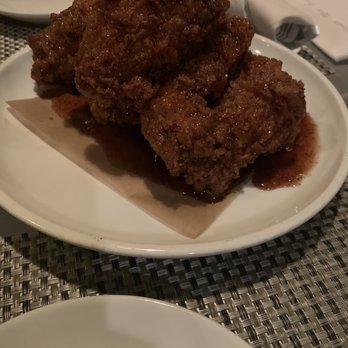 Cotton & Rye - CRISPY CHICKEN WINGS spicy honey, sumac, chipotle morita - New American Near Me - Savannah, Georgia