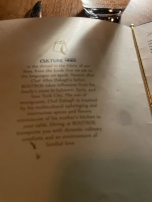Menu photo 4 Boutros Brooklyn, NY