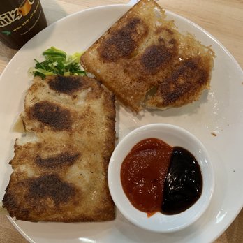 dan modern chinese - Crispy pork and Blue Crab Dumpling - Dim Sum Near Me - Pasadena, California