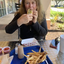 Really enjoying a Chicago Dog Really enjoying a Chicago Dog