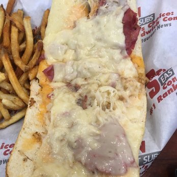 Penn Station East Coast Subs - Reuben brought out to me just like this - Sandwiches Near Me - Bloomington, Indiana Penn Station East Coast Subs - Reuben brought out to me just like this - Sandwiches Near Me - Bloomington, Indiana