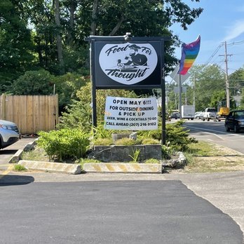 Food For Thought - Love the pride flag - Gastropubs Near Me - Cape Neddick , Maine