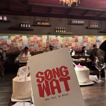 Song Wat - Song Wat menu cover - Thai Near Me - San Francisco, California Song Wat - Song Wat menu cover - Thai Near Me - San Francisco, California