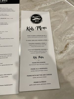 Menu photo 7 Massimo's Italian Fallsview Restaurant Niagara Falls, ON