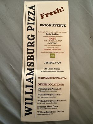 Williamsburg Pizza by null Williamsburg Pizza by null
