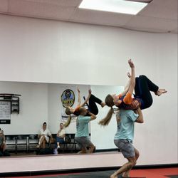 Mettle Family Martial Arts - Also teaching flips and they incorporate jujitsu