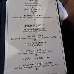 The Yard of Ale - Menu
