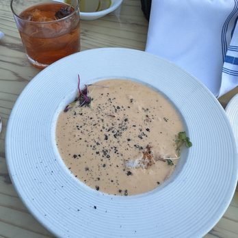 Luna Blu - Crab Bisque. Delicious. - Italian Near Me - Tiburon, California