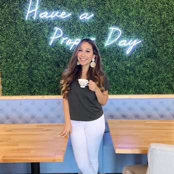 Proper Rose Garden - Cute wall - Themed Cafes Near Me - Katy, Texas