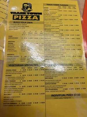 Menu photo 7 Track Town Pizza Eugene, OR