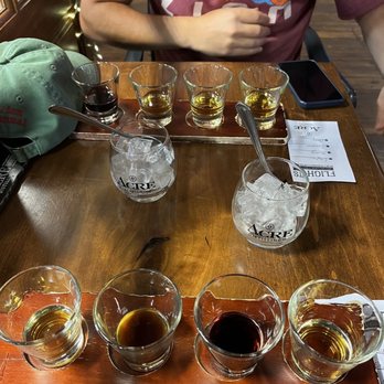 Acre Distilling Co. - Mixed flight - Cocktail Bars Near Me - Fort Worth, Texas Acre Distilling Co. - Mixed flight - Cocktail Bars Near Me - Fort Worth, Texas