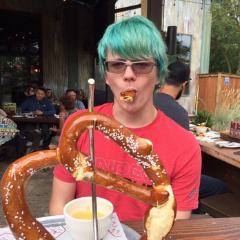 No-Li Brewhouse - The presentation alone makes this pretzel a must when visiting No-Li. Plus the mustard is both unique and delicious at the same time. - Pubs Near Me - Spokane, Washington No-Li Brewhouse - The presentation alone makes this pretzel a must when visiting No-Li. Plus the mustard is both unique and delicious at the same time. - Pubs Near Me - Spokane, Washington