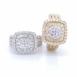 Goldmines Jewelers - 14k gold with 2.0 ct VS diamond engagement ring