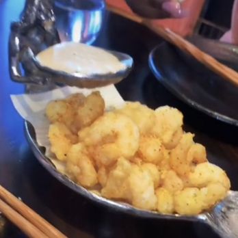 Sexy Fish Miami - Crispy shrimp & yuzu dip - Seafood Near Me - Miami, Florida