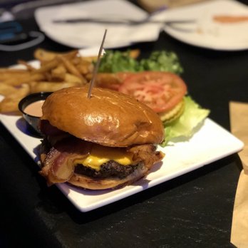 Colton's Social House - The Classic with bacon added. - New American Near Me - Clovis, California